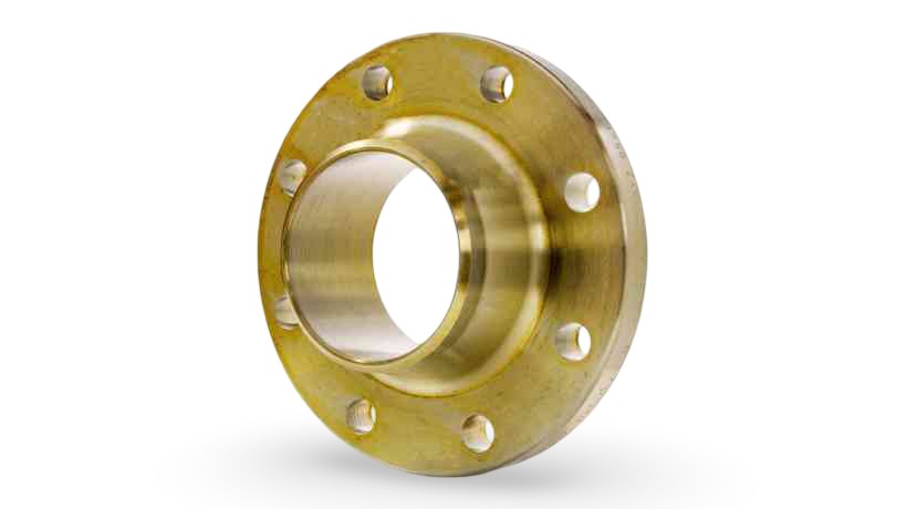 brass weld neck flange